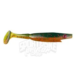 The Pig Piglet Shad, 10cm, 7g (6-pack) - Chartreuse Mullet