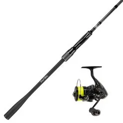 Söder Tackle Scout Silver Ninja Pitch Black Sea Trout Combo
