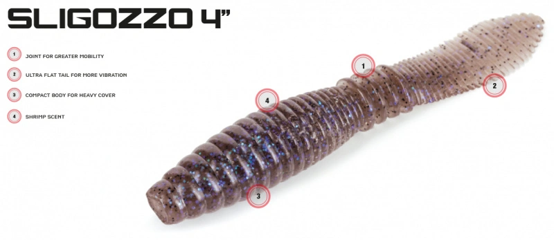 Molix Sligozzo 10cm (8pcs) – Bild 2